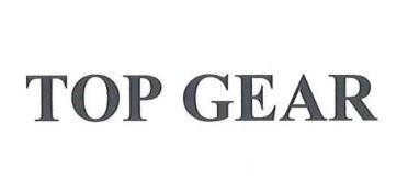 Nhãn hiệu TOP GEAR  của CÔNG TY TNHH THƯƠNG MẠI VIỆT TABACCO, số đơn 4-2026-07712