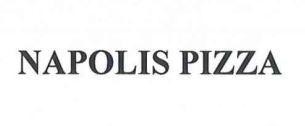 Nhãn hiệu NAPOLIS PIZZA  của CÔNG TY TNHH NAPOLIS PIZZA TOÀN CẦU, số đơn 4-2026-08127
