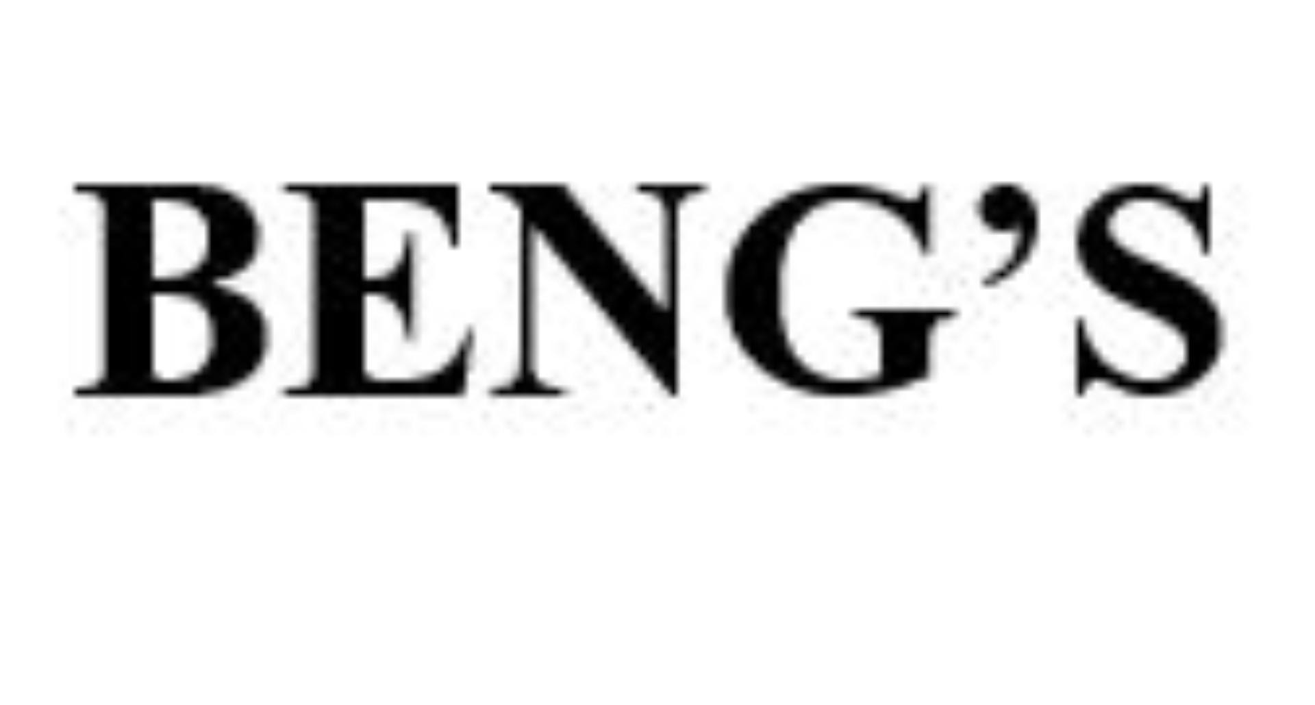 Nhãn hiệu BENG'S  của Công ty cổ phần dịch vụ thương mại tổng hợp WINCOMMERCE, số đơn 4-2026-08676