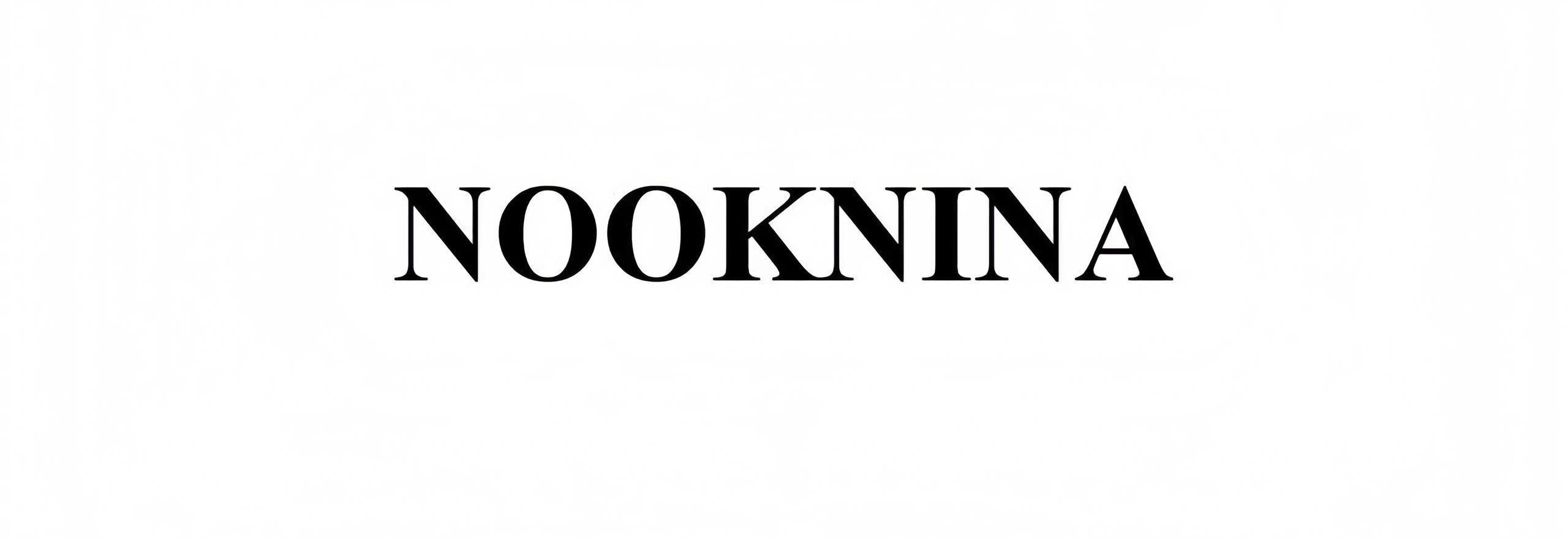 Nhãn hiệu NOOKNINA  của NGUYỄN DIỂM PHƯƠNG, số đơn 4-2026-08972