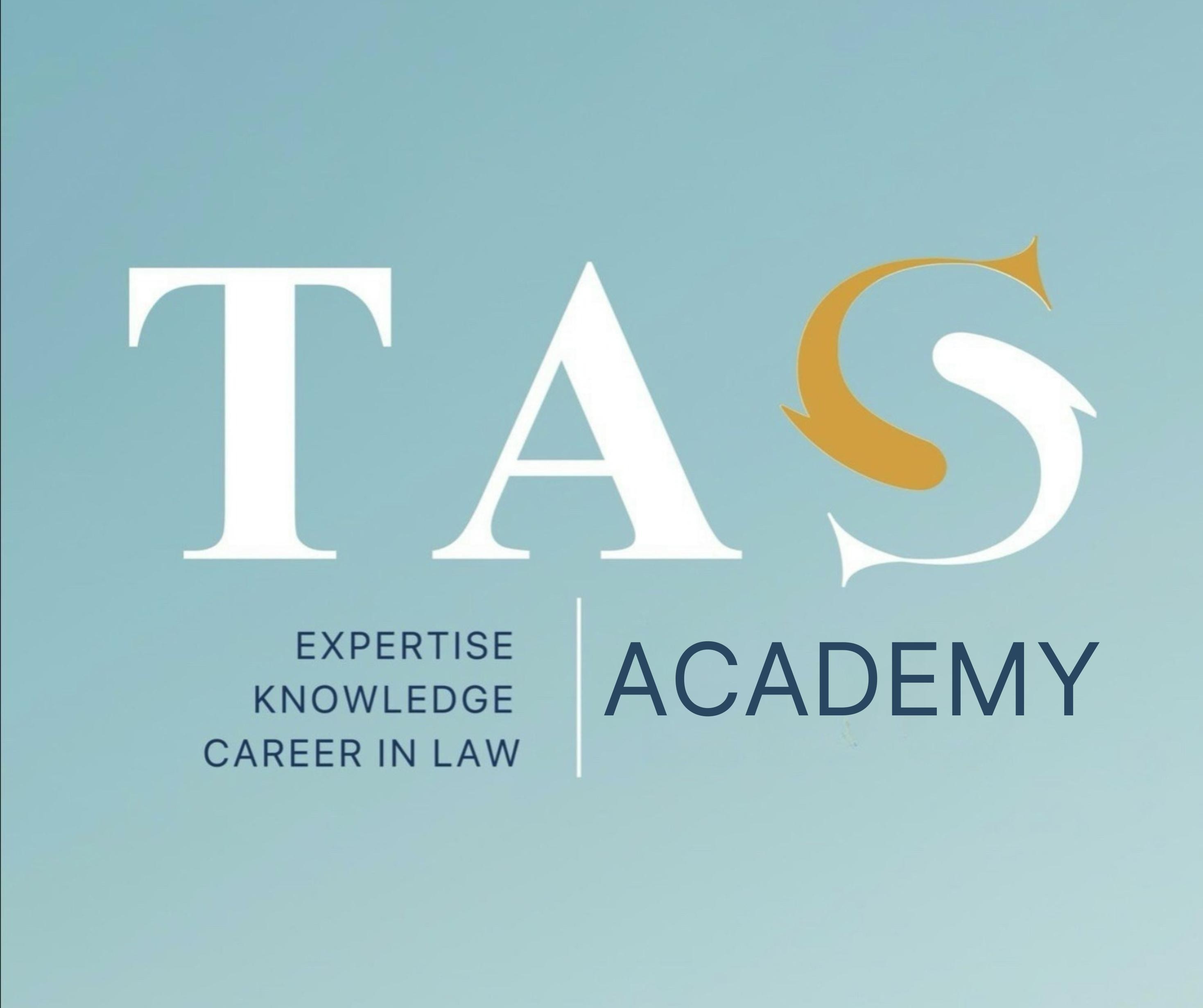 Nhãn hiệu TA S ACADEMY EXPERTISE KNOWLEDGE CAREER IN LAW  của CÔNG TY LUẬT TNHH T.A.S, số đơn 4-2026-11135