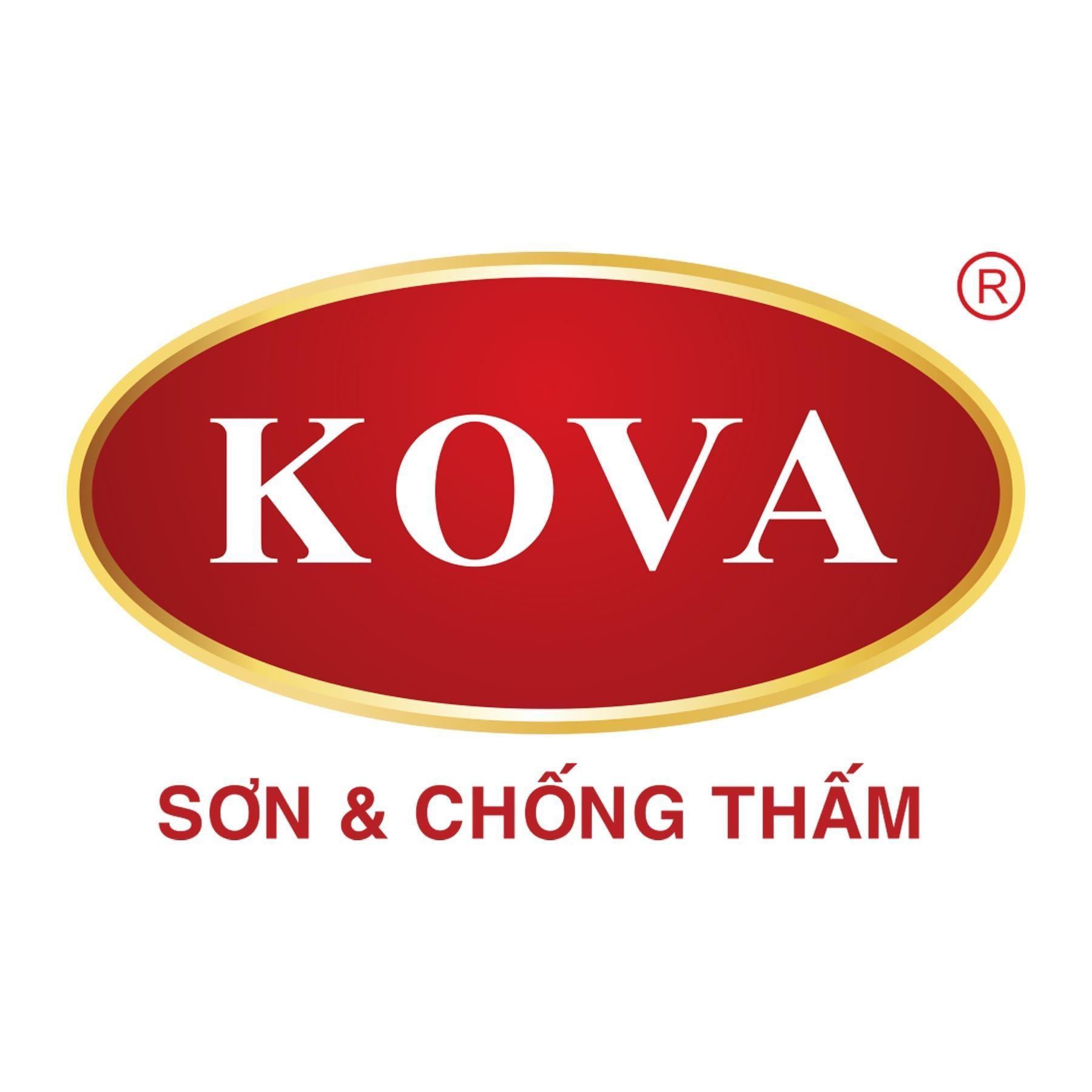 Nhãn hiệu KOVA SƠN & CHỐNG THẤM  của Công ty TNHH sơn Kova, số đơn 4-2026-13928