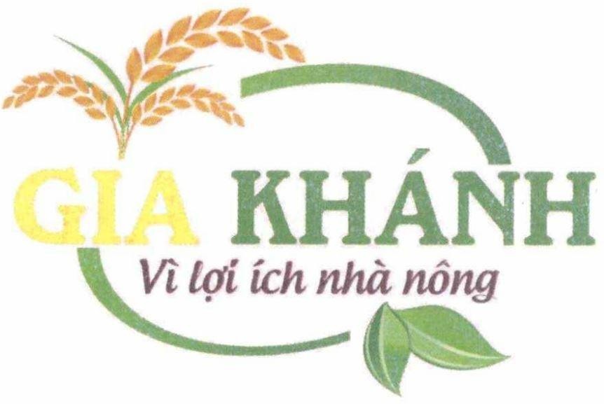 Nhãn hiệu GIA KHÁNH Vì lợi ích nhà nông  của Công ty TNHH nông nghiệp Gia Khánh, số đơn 4-2026-14378