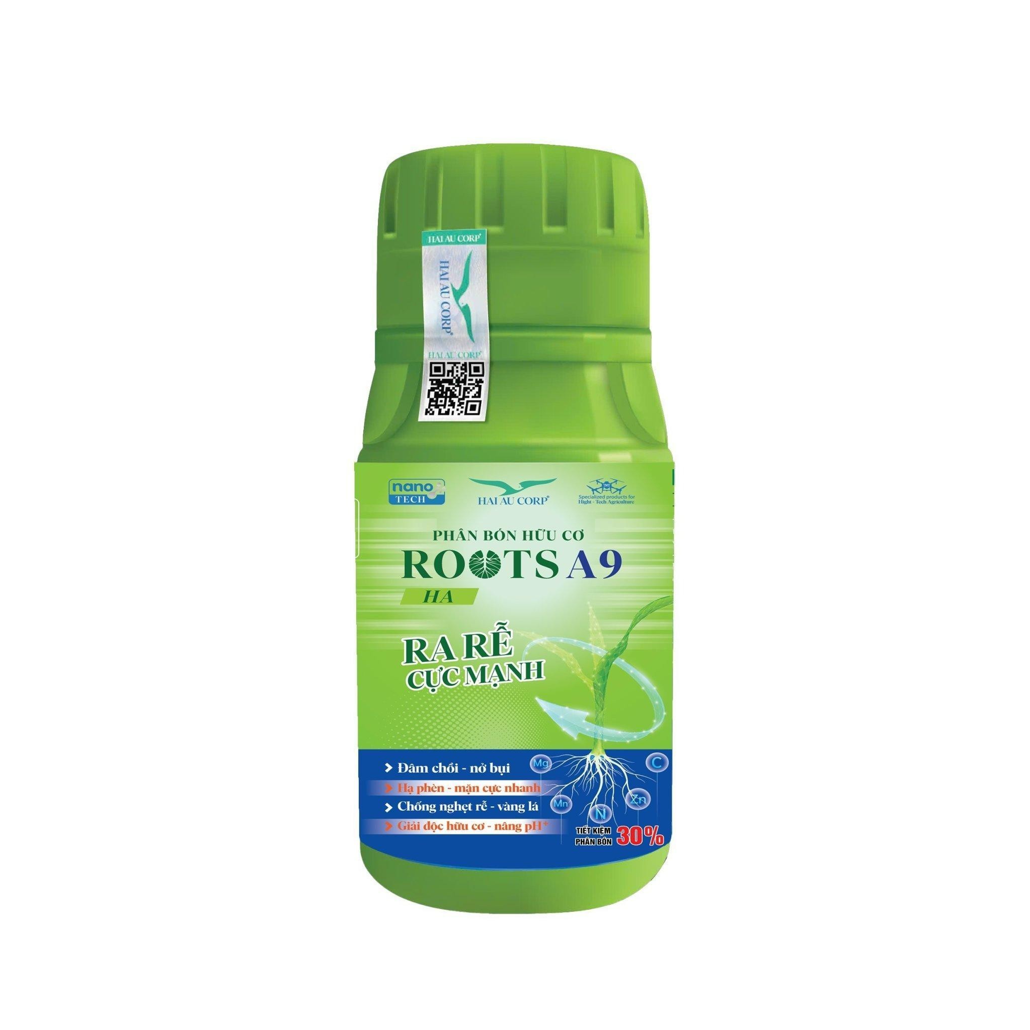 Nhãn hiệu ROOTS A9  của CÔNG TY TNHH HÓA NÔNG HẢI ÂU, số đơn 4-2026-14544