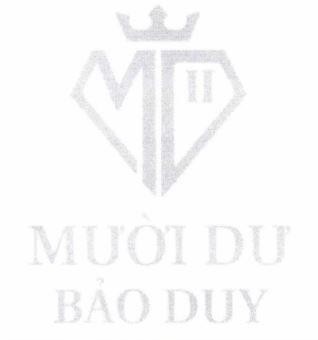 Nhãn hiệu MƯỜI DƯ BẢO DUY  của Doanh nghiệp tư nhân kinh doanh Vàng Mười Dư Bảo Duy, số đơn 4-2026-14743