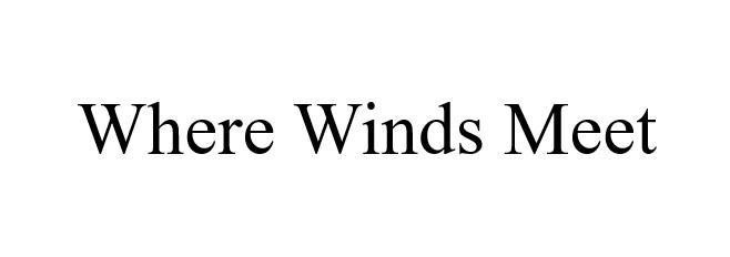 Nhãn hiệu Where Winds Meet  của NETEASE INTERACTIVE ENTERTAINMENT PTE. LTD., số đơn 4-2026-16315