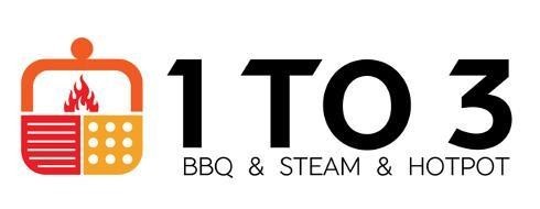 Nhãn hiệu 1 TO 3 BBQ & STEAM & HOTPOT  của CÔNG TY TNHH DỊCH VỤ DI VINA, số đơn 4-2026-18323