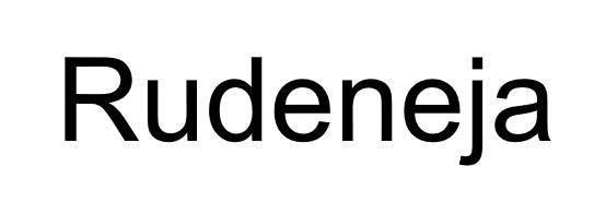 Nhãn hiệu Rudeneja  của Shenzhen Lingyi International Trade Co., Ltd., số đơn 4-2026-18649