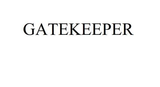 Nhãn hiệu GATEKEEPER  của Gatekeeper Systems, Inc., số đơn 4-2026-21466