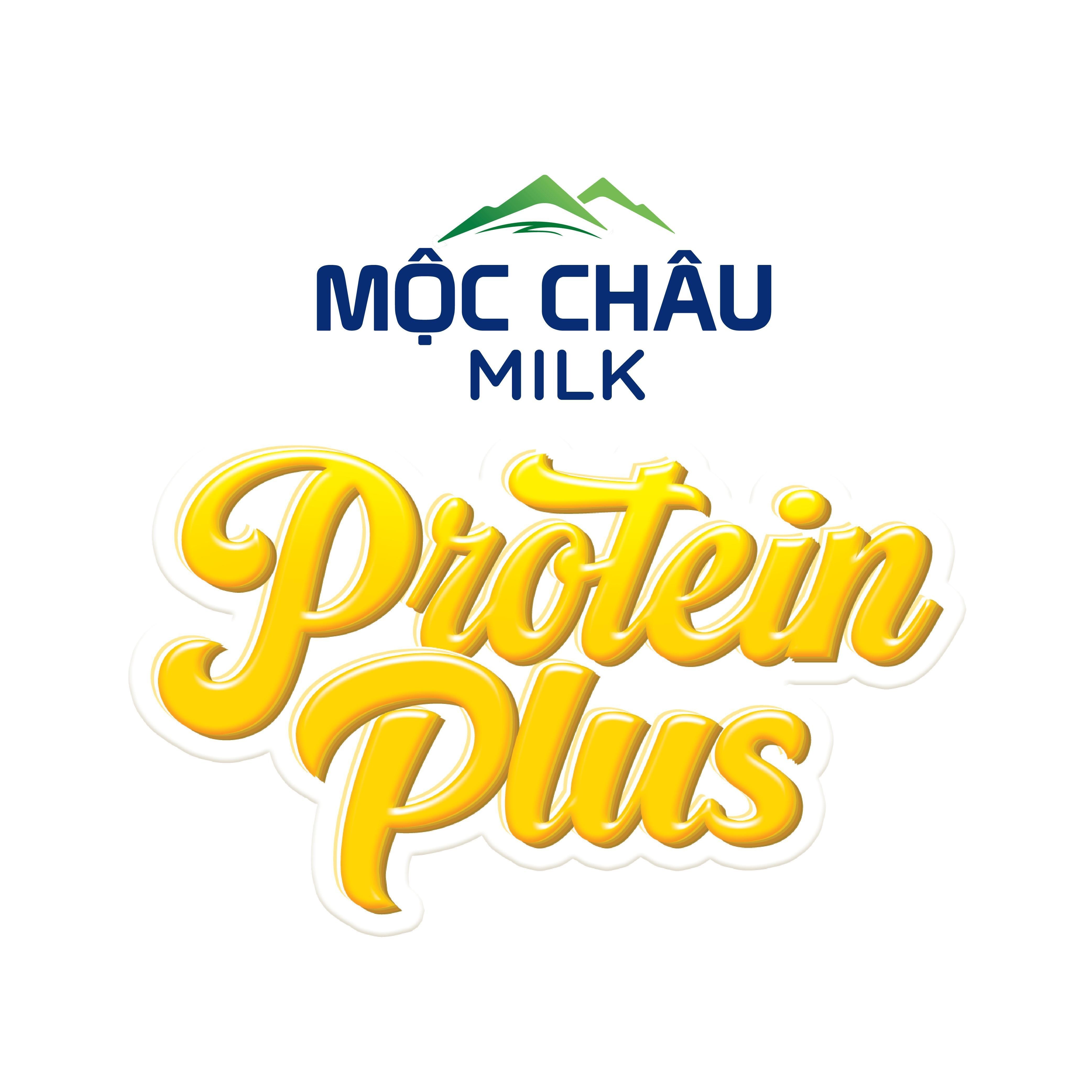 Nhãn hiệu MỘC CHÂU MILK Protein Plus  của Công ty CP giống bò sữa Mộc Châu, số đơn 4-2026-21822