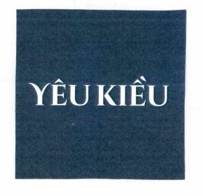 Nhãn hiệu YÊU KIỀU  của Hộ kinh doanh Lê Thị Kim Tuyến, số đơn 4-2026-21973