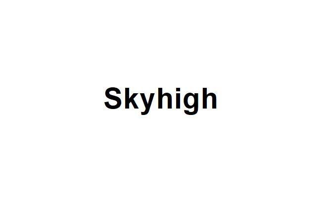 Nhãn hiệu Skyhigh  của UNICONCEPT TRADING FZ-LLC, số đơn 4-2026-22470