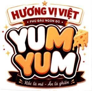 Nhãn hiệu HƯƠNG VỊ VIỆT PHỦ ĐÂU NGON ĐÓ YUM YUM Rắc là mê – Ăn là ghiền  của Công ty TNHH thương mại dịch vụ thực phẩm Hương Vị Việt, số đơn 4-2026-23114
