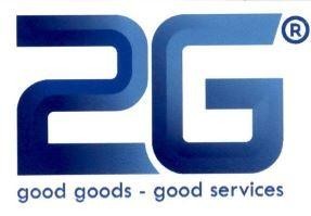 Nhãn hiệu 2G good goods - good services  của Công ty cổ phần sản xuất thương mại 2G, số đơn 4-2026-23192