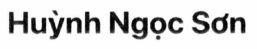 Nhãn hiệu Huỳnh Ngọc Sơn  của Huỳnh Ngọc Sơn, số đơn 4-2026-24023