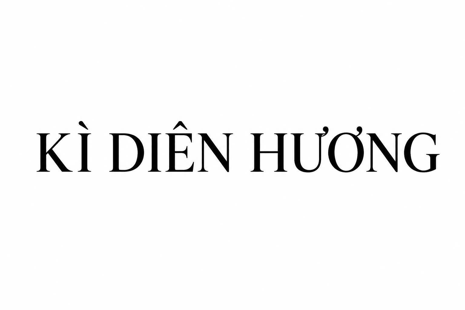 Nhãn hiệu KÌ DIÊN HƯƠNG  của HỘ KINH DOANH KÌ DIÊN HƯƠNG, số đơn 4-2026-26981