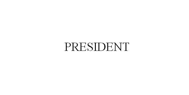 Nhãn hiệu PRESIDENT  của ROLEX SA, số đơn 4-2026-27042