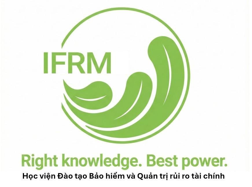 Nhãn hiệu IFRM Right knowledge. Best power Học viện Đào tạo Bảo hiểm và Quản trị rủi ro tài chính  của TRẦN NGUYÊN ĐÁN, số đơn 4-2026-28286