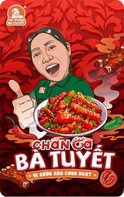 Nhãn hiệu Chan ga Ba Tuyet vi Suon Xao Chua Ngot - Rut Xuong  của Nguyễn Minh Trường, số đơn 4-2026-28299