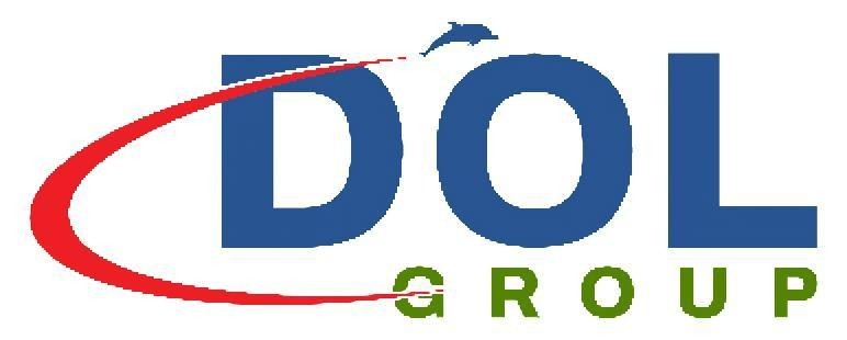 Nhãn hiệu DOL GROUP  của Công ty Cổ phần Dịch vụ Hàng hải Hàng không Con Cá Heo, số đơn 4-2026-28468