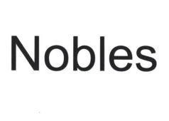 Nhãn hiệu Nobles  của CÔNG TY TNHH XÌ GÀ ALICE, số đơn 4-2026-29026