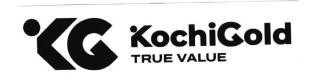 Nhãn hiệu KG KochiGold TRUE VALUE  của Công ty cổ phần DR.DON, số đơn 4-2026-30054