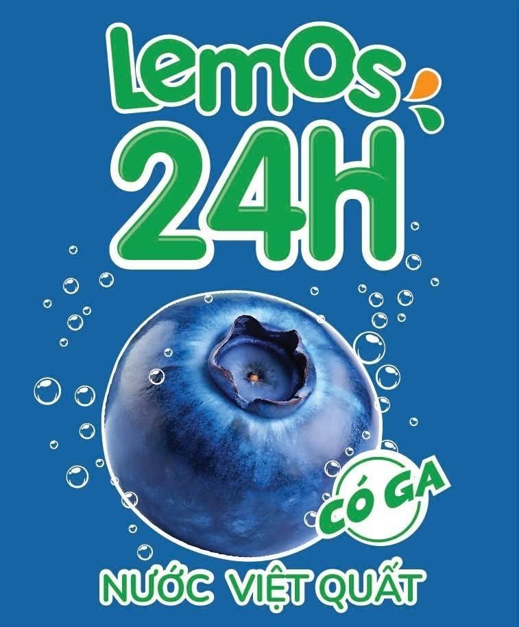 Nhãn hiệu Lemos 24H CÓ GA NƯỚC VIỆT QUẤT  của CÔNG TY CỔ PHẦN TẬP ĐOÀN VIHAMARK, số đơn 4-2026-30186
