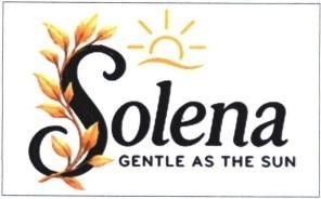 Nhãn hiệu Solena GENTLE AS THE SUN  của Công ty TNHH thương mại SOLENA Việt Nam, số đơn 4-2026-31870