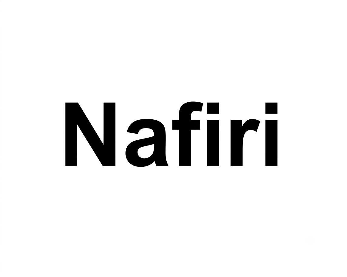 Nhãn hiệu Nafiri  của NGUYỄN CỰ THIỆN, số đơn 4-2026-31905