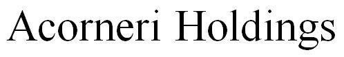 Nhãn hiệu Acorneri Holdings  của CÔNG TY CỔ PHẦN ACORNERI HOLDINGS, số đơn 4-2026-32716