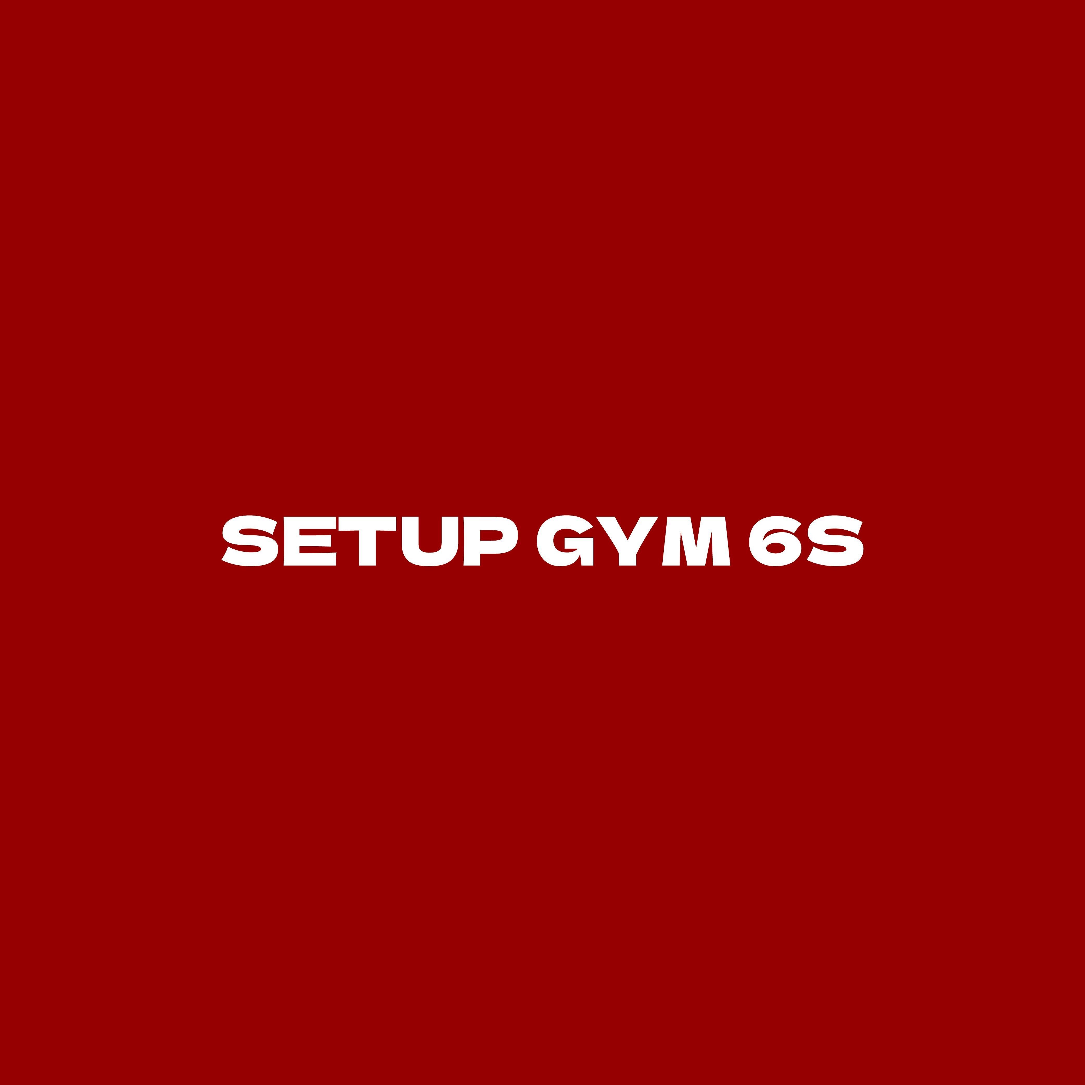 Nhãn hiệu SETUP GYM 6S  của CÔNG TY TNHH THƯƠNG MẠI DỊCH VỤ DỤNG CỤ THỂ THAO GOLD FIT, số đơn 4-2026-37684