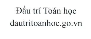 Nhãn hiệu Đấu trí Toán học dautritoanhoc.go.vn  của Công ty CP VTC Truyền thông Trực tuyến, số đơn 4-2026-39381