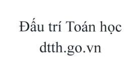 Nhãn hiệu Đâu trí Toán học dtth.go.vn  của Công ty CP VTC Truyền thông Trực tuyến, số đơn 4-2026-39385