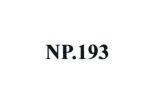 Nhãn hiệu NP 193  của NGUYỄN NGỌC KHÁNH, số đơn 4-2026-40836
