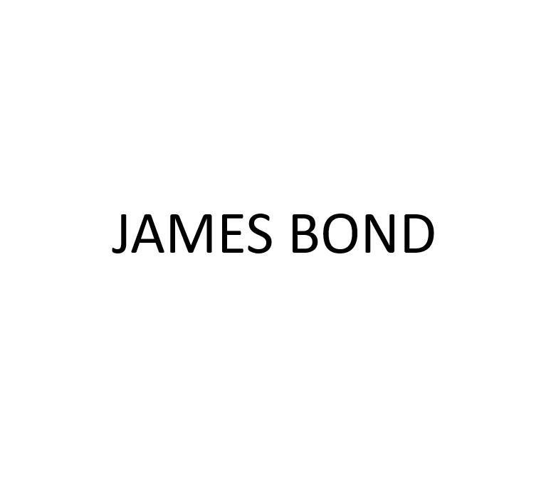 Nhãn hiệu JAMES BOND  của London Operations, LLC, số đơn 4-2026-41460