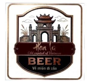 Nhãn hiệu Hoa Lư Old capital of Vietnam BEER Về miền di sản  của CÔNG TY CỔ PHẦN KINH DOANH VÀ ĐẦU TƯ VIỆT HÀ, số đơn 4-2026-43164