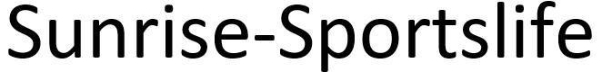 Nhãn hiệu Sunrise-Sportslife  của SUNRISE & CO (PTE) LTD, số đơn 4-2026-43384