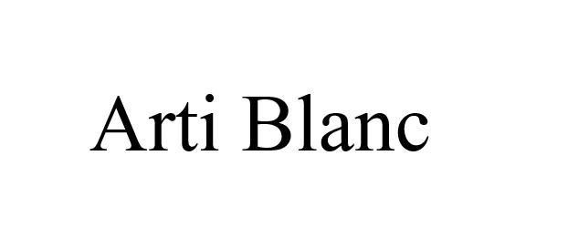 Nhãn hiệu Arti Blanc  của Công ty TNHH thương mại Thái Hoàng, số đơn 4-2026-43710