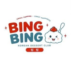 Nhãn hiệu BING BING CRAZY TOPPING CRAZY HAPPINESS KOREAN DESSERT CLUB  của CÔNG TY TNHH KCT COMPANY, số đơn 4-2026-43881