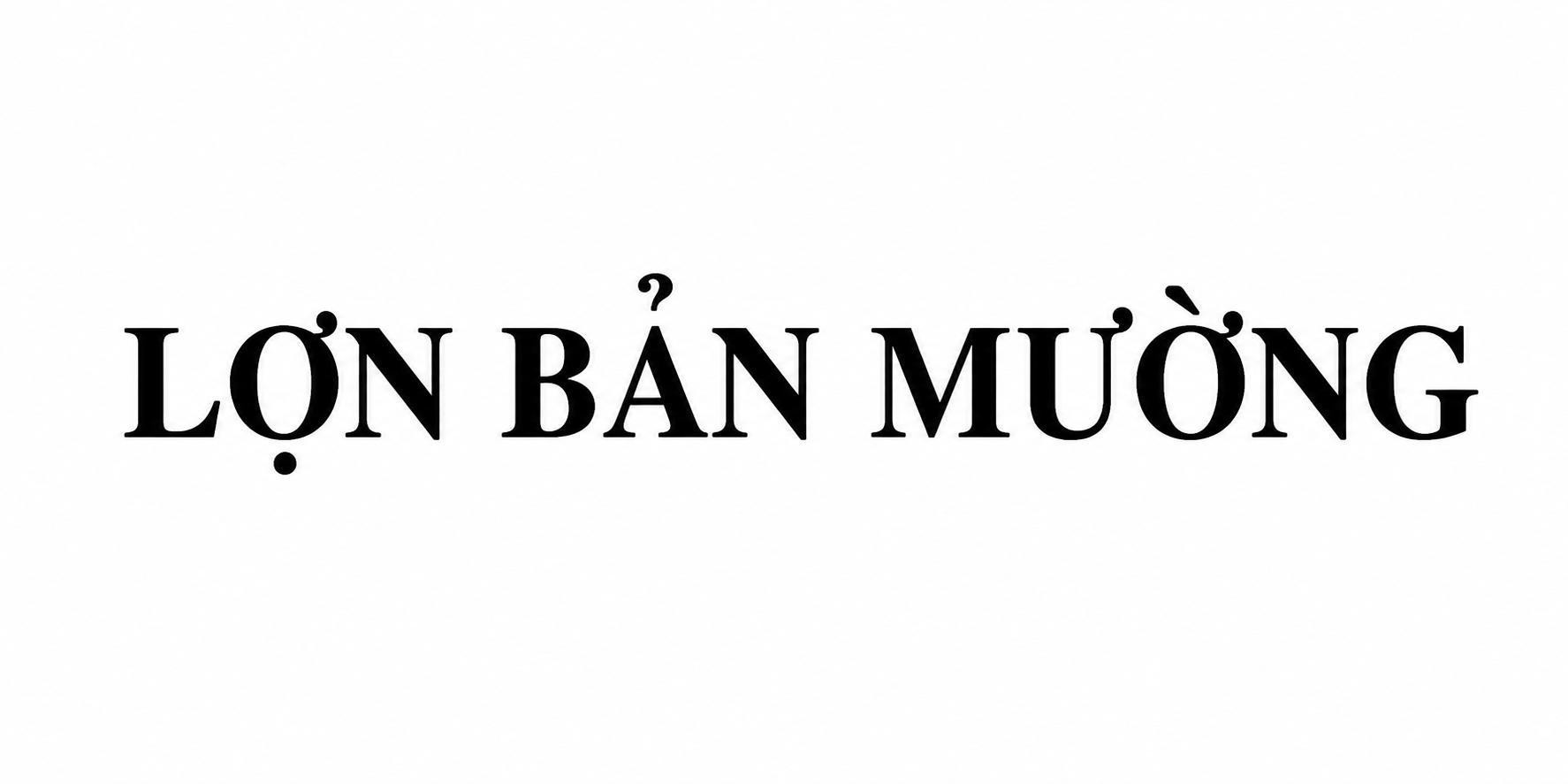 Nhãn hiệu LỢN BẢN MƯỜNG  của HỢP TÁC XÃ ĐẦU TƯ NÔNG NGHIỆP CÔNG NGHỆ CAO VÀ PHÁT TRIỂN THƯƠNG MẠI - DU LỊCH TỔNG HỢP VÂN SƠN, số đơn 4-2026-43966