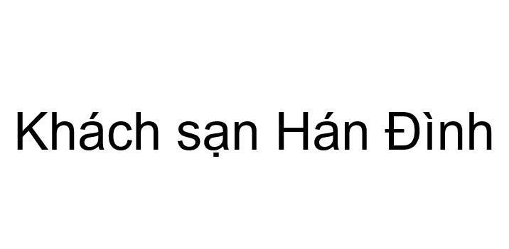 Nhãn hiệu Khách sạn Hán Đình  của H World Holdings Singapore Pte. Ltd., số đơn 4-2026-44101