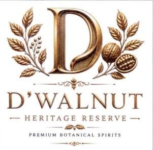 Nhãn hiệu D WALNUT D HERITAGE RESERVE PREMIUM BOTANICAL SPIRITS  của LÝ TIẾN HÙNG, số đơn 4-2026-44237