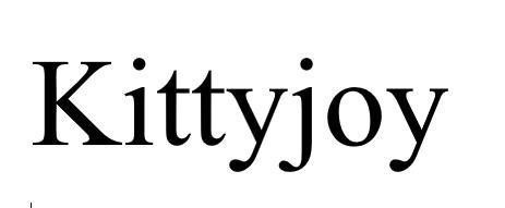 Nhãn hiệu Kittyjoy  của Shenzhen Quanmiao Technology Co., Ltd., số đơn 4-2026-44390
