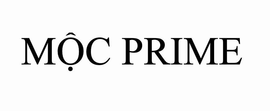 Nhãn hiệu MỘC PRIME  của Hard Discount SG PTE. LTD, số đơn 4-2026-51341