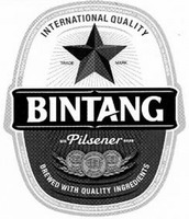HEINEKEN ASIA PACIFIC PTE. LTD.的BINTANG Pilsener BINTANG Pilsener品牌, 申请号 1099388