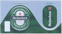 Trademark Heineken LAGER BEER HEINEKEN PREMIUM QUALITY Heineken LAGER BEER HEINEKEN PREMIUM QUALITY of Heineken Brouwerijen B.V., application No 1131383