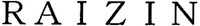 Nhãn hiệu RAIZIN RAIZIN của Taisho Pharmaceutical Co., Ltd., số đơn 1158154