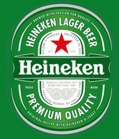 Trademark HEINEKEN LAGER BEER Heineken PREMIUM QUALITY HEINEKEN LAGER BEER Heineken PREMIUM QUALITY of Heineken Brouwerijen B.V., application No 1304875