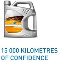 Nhãn hiệu 15 000 KILOMETRES OF CONFIDENCE 15 000 KILOMETRES OF CONFIDENCE của PUBLIC JOINT STOCK COMPANY GAZPROM NEFT, số đơn 1543202