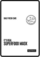 DAILY FRESH CARE Super Food Solution self skin care IT'S REAL SUPERFOOD MASK DERMAL MAKE A DIFFERENCE DAILY FRESH CARE Super Food Solution self skin care IT'S REAL SUPERFOOD MASK DERMAL MAKE A DIFFERENCE